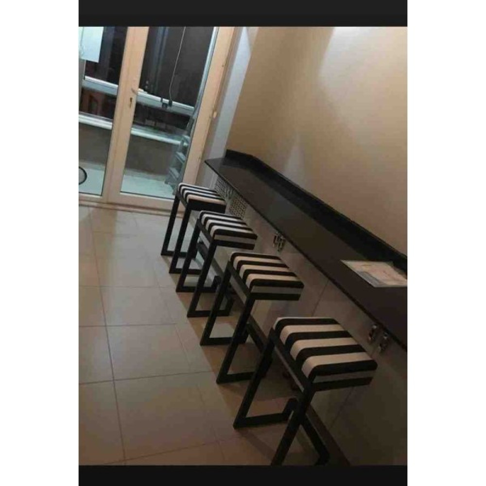 TURGUTSAN MOBİLYA Bar Sandalyesi Bar Taburesi 65CM - Siyah - Beyaz Masa - Sandalye & Tabure Fiyatı