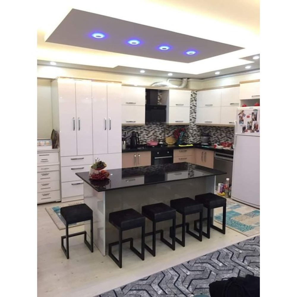 TURGUTSAN MOBİLYA Bar Taburesi Bar Sandalyesi 65 cm Tabure ücret 1 adet fiyatıdır - Siyah Masa - Sandalye & Tabure Fiyatı