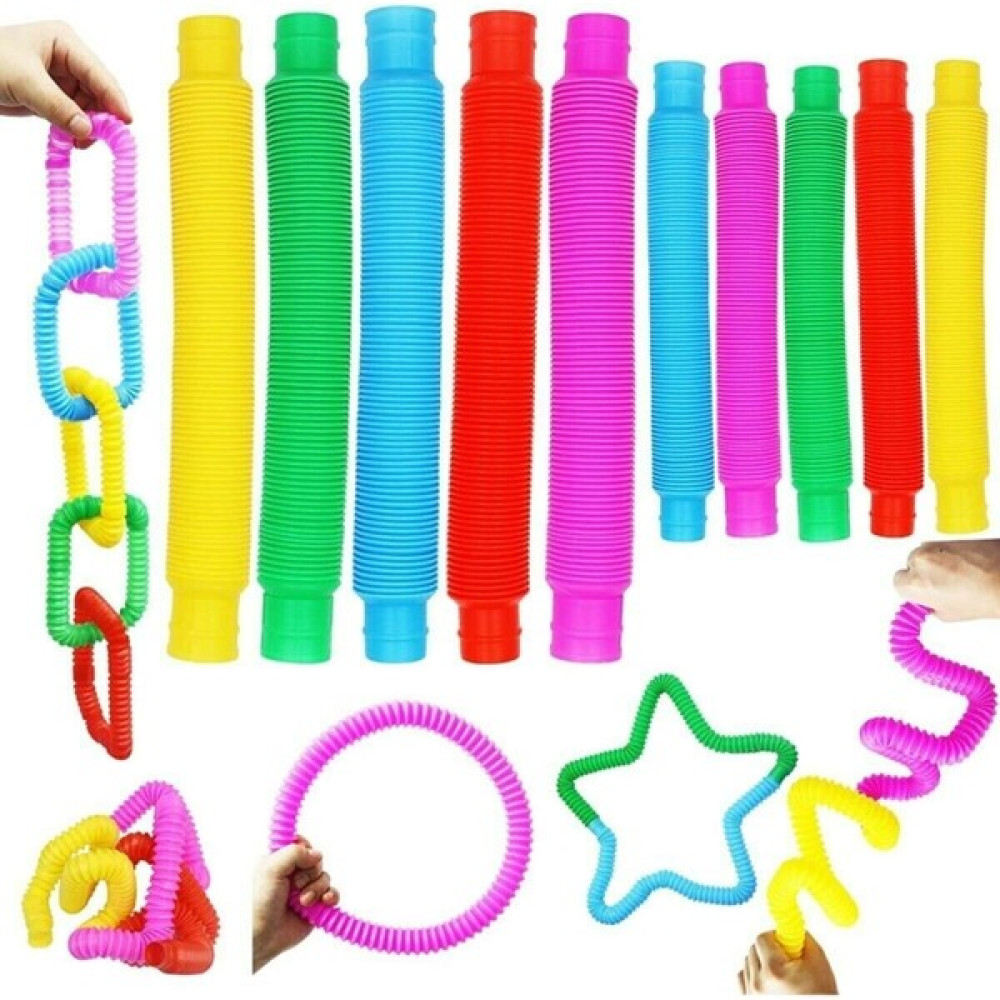 Türk City Fidget Pop Tubes 4 Farklı Renkli Set Eğitici Oyuncak Fiyatı