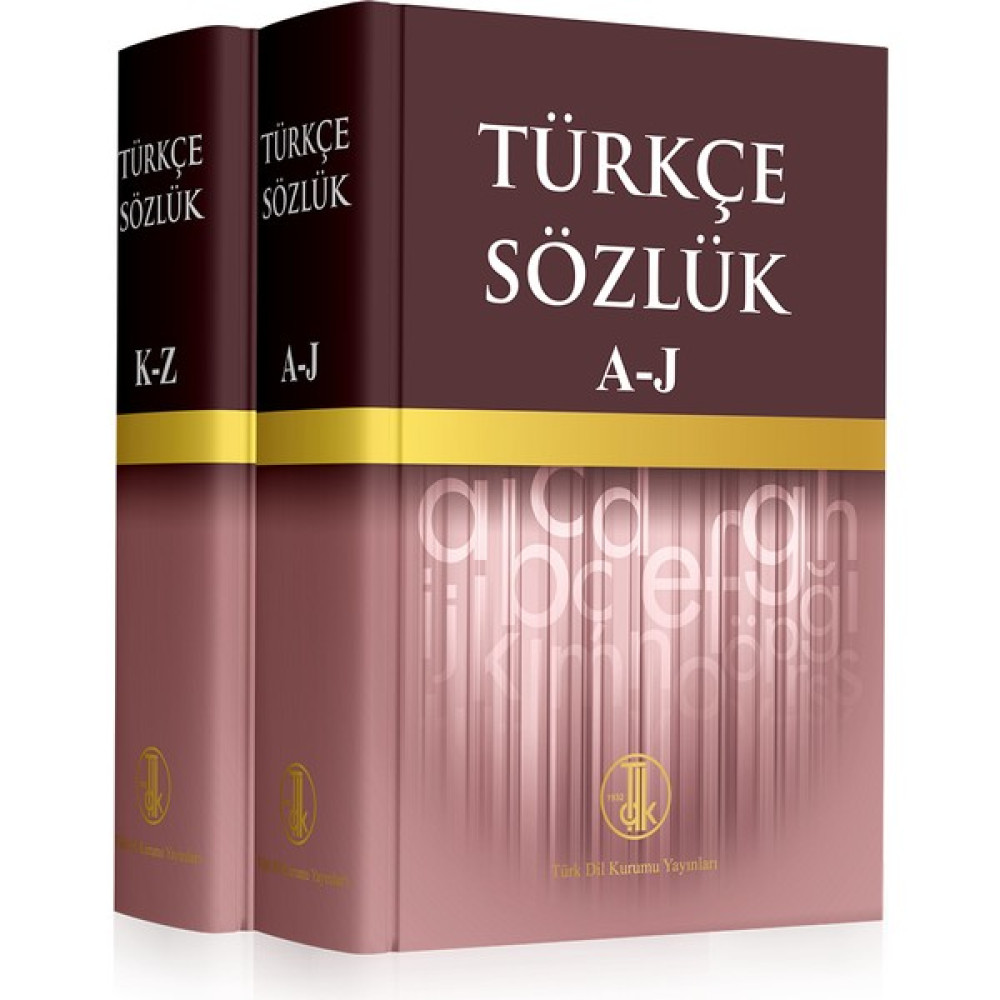 Türk Dil Kurumu Yayınları Büyük Türkçe Sözlük Son Baskı 2023 (2 Ciltli) Sözlük İmla Kitapları Fiyatı