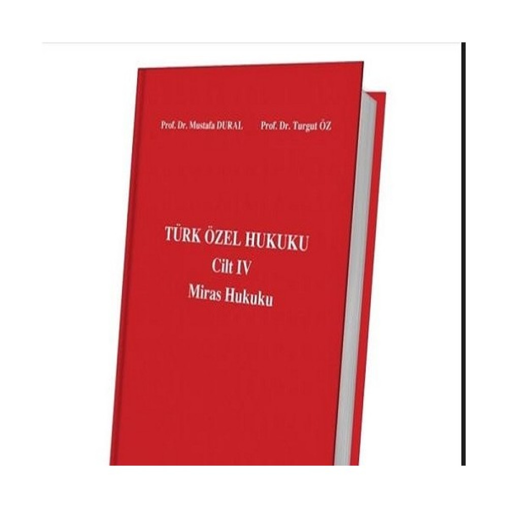 Türk Özel Hukuku 4. Cilt Miras Hukuku Hukuk Kitapları Fiyatı