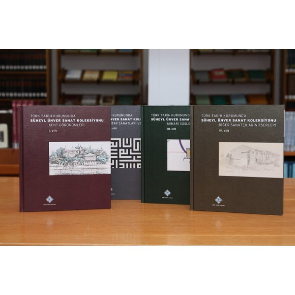 Türk Tarih Kurumu Yayınları Süheyl Ünver Sanat Koleksiyonu I-Iv (Takım) Kaynak Kitapları Fiyatı