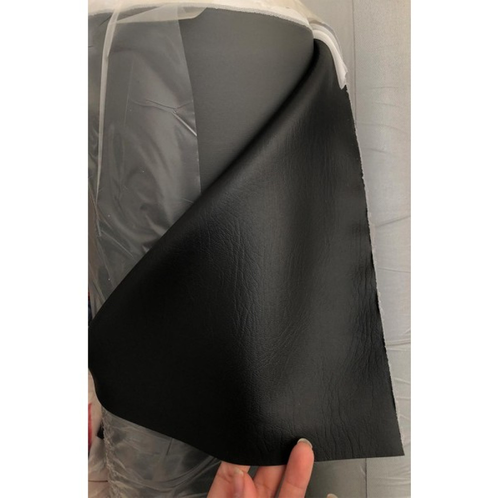 Türkanlarhome Çok Kalın Çift Taraflı Deri Metre Kumaş ( Bahçe Mobilya,oto Döşeme,hobi Bir Çok Alana Uygun) - 100 cm - 140 cm - 01-Siyah Kumaşlar Fiyatı