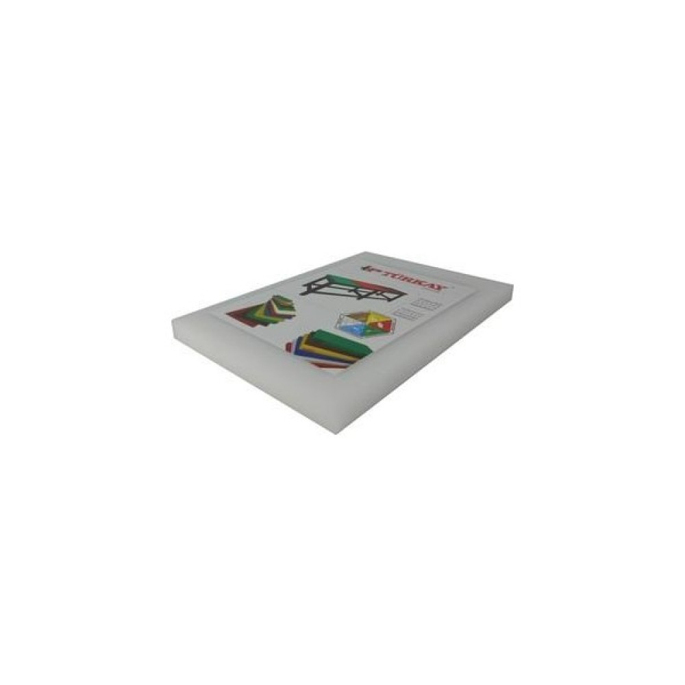 Türkay Polietilen Kesim Tahtası 30X50X2 cm Beyaz Kesme Tahtaları / Kesim Tablaları Fiyatı