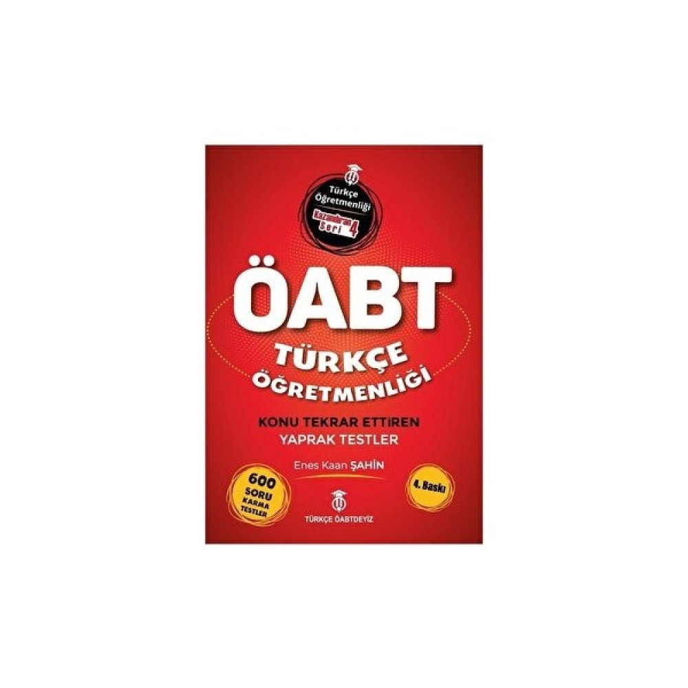 Türkçe Öabtdeyiz 2022 ÖABT Türkçe Öğretmenliği Yaprak Testler Türkçe ÖABTdeyiz Ders Sınav Kitapları Fiyatı