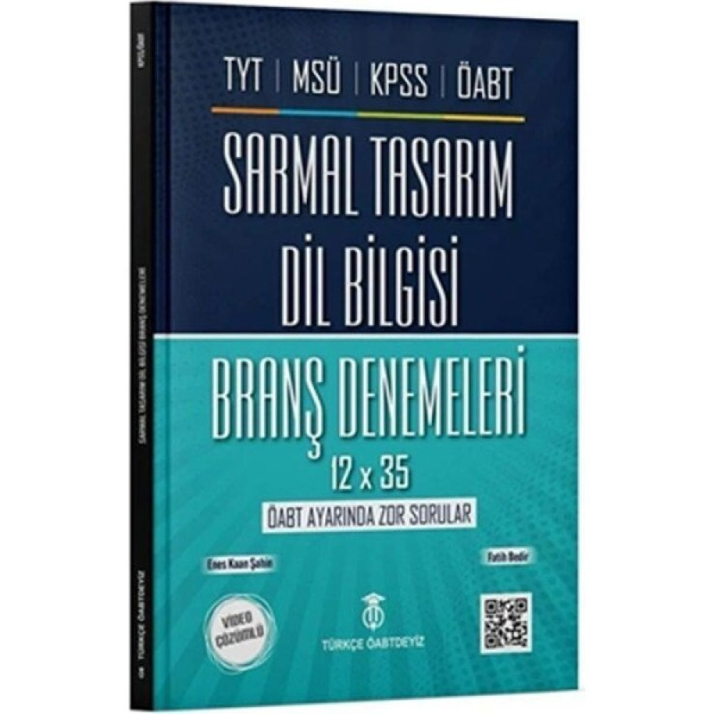 Türkçe Öabtdeyiz KPSS ÖABT TYT MSÜ Dil Bilgisi Sarmal Tasarım Deneme Ders Sınav Kitapları Fiyatı