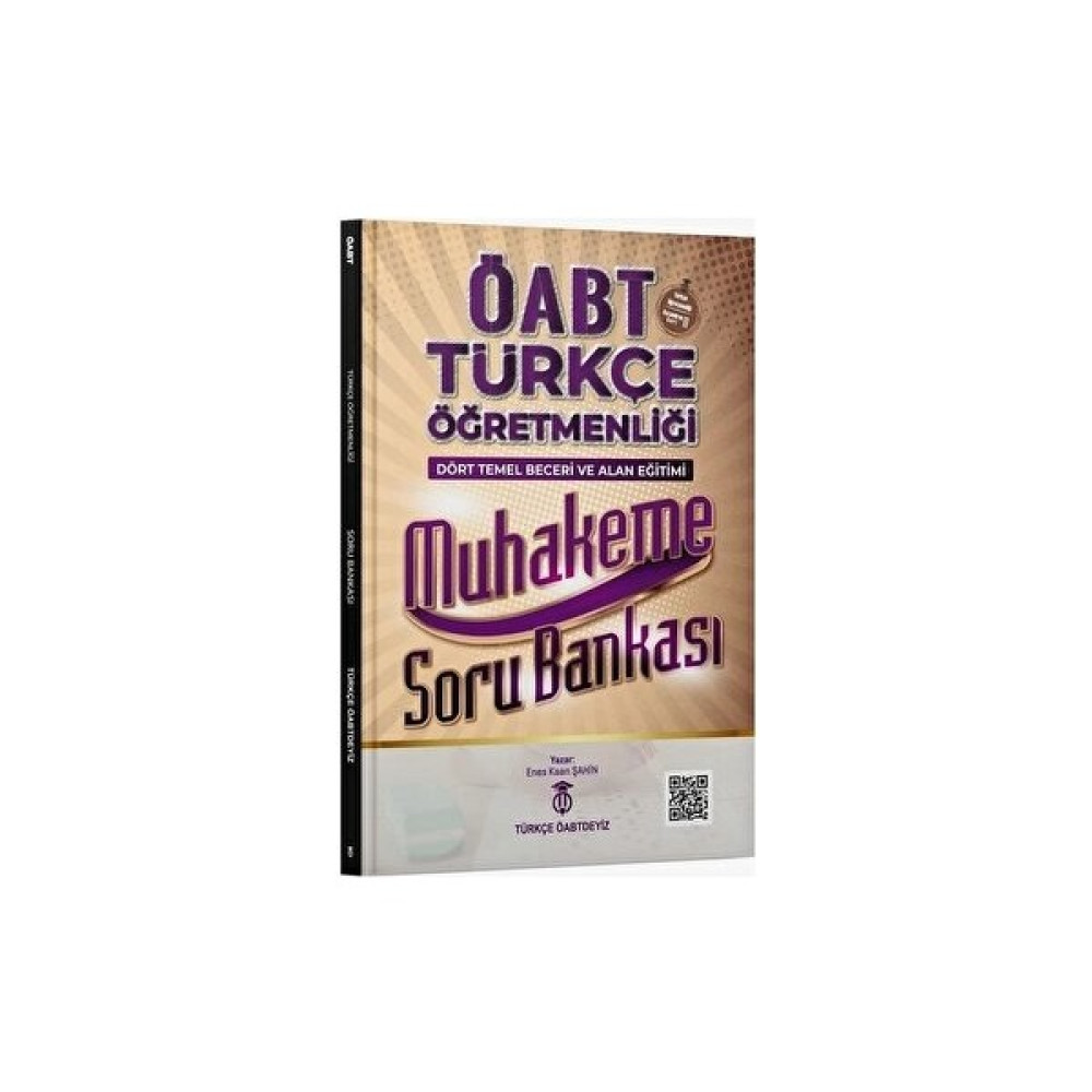Türkçe Öabtdeyiz Öabt Türkçe Dört Temel Beceri ve Alan Eğitimi Muhakeme Soru Bankası Dijital Çözümlü Ders Sınav Kitapları Fiyatı