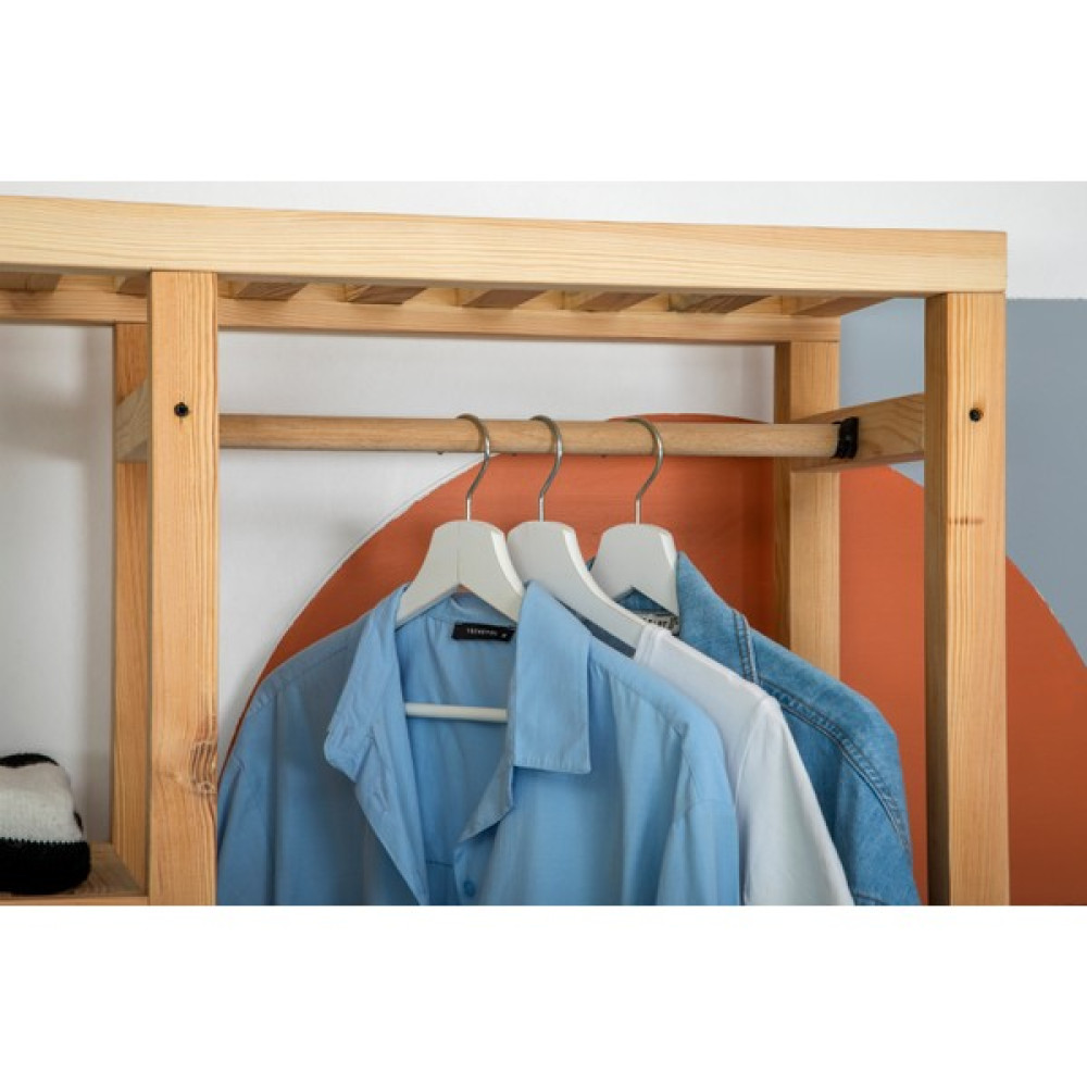 Türker Design Gosir Açık Gardrop 55CM - Kahverengi Gardrop & Dolap Fiyatı