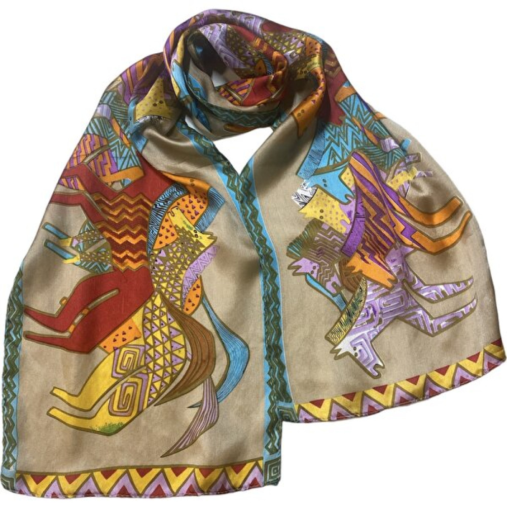 Turkish Silk Store Atlı Ipek Fular Şal / Fular & Eşarp Fiyatı