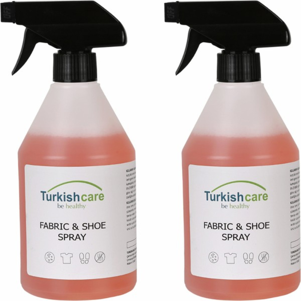 Turkishcare Ayakkabı ve Kumaş Temizleme Spreyi 2X500 ml 2'li Temizlik Malzemeleri Fiyatı