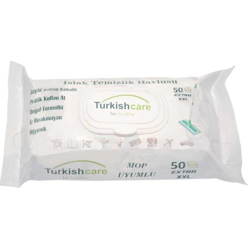 Turkishcare Yüzey Temizlik Havlusu 50 PCS Parlatıcı ve Temizleyiciler Fiyatı