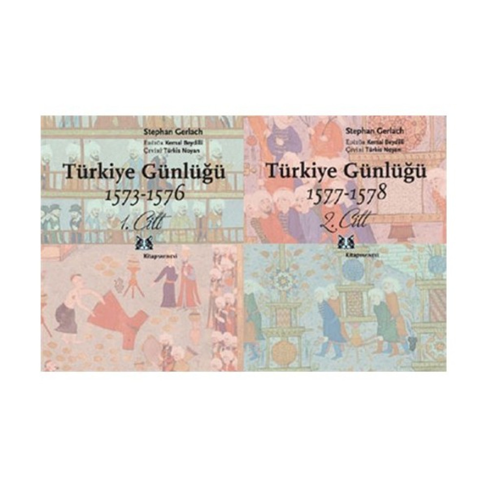 Türkiye Günlüğü 1577-1578 (2 Cilt Takım)-Stephan Gerlach Mektup - Anı - Günlük - Anlatı Fiyatı