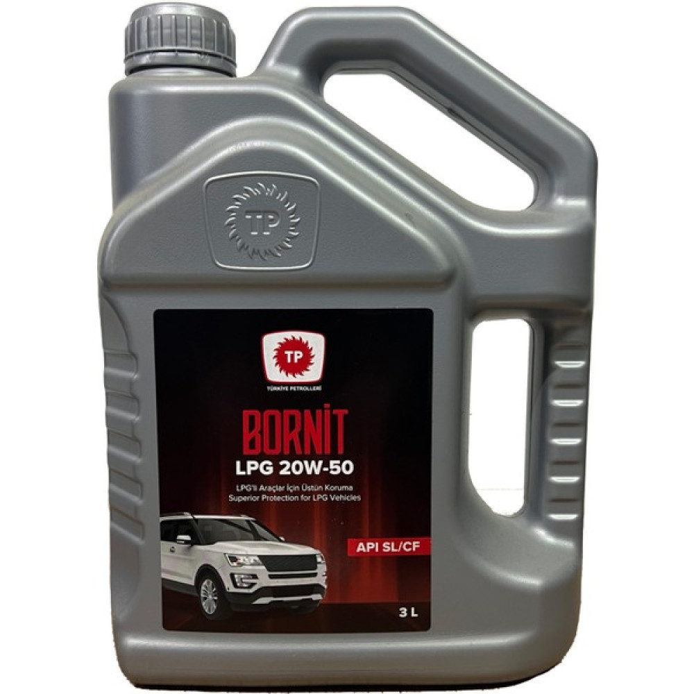 Türkiye Petrolleri Bornit LPG 20W-50 3 Litre Motor Yağı ( Üretim Yılı :2022 ) Motor Yağı Fiyatı