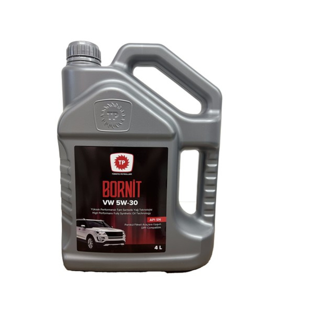 Türkiye Petrolleri Bornit Vw 5W-30 4 Litre Motor Yağı ( Üretim Yılı :2022 ) Oto Boyaları Fiyatı