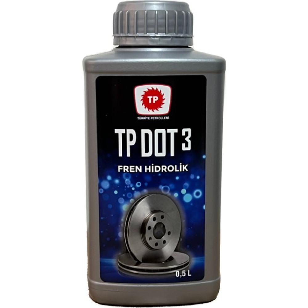 Türkiye Petrolleri Dot 3 Hidrolik Fren Sıvısı 0.5 Litre  (Üretim Yılı: 2022) Oto Boyaları Fiyatı