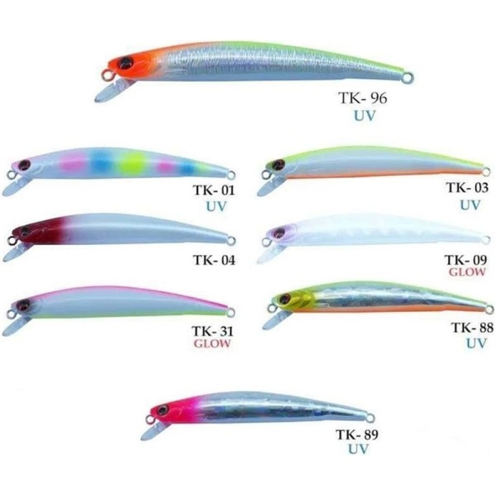 Turko 90MM 5,4gr Kurşun Arkası Rapala Maket Balık - Renk Kodları - Tk-89 Oto Boyaları Fiyatı
