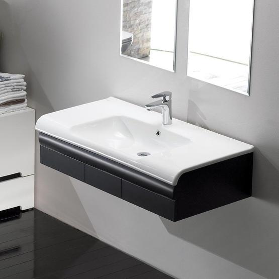 Turkuaz Anova Etajerli 80 cm Lavabo