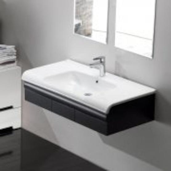 Turkuaz Anova Etajerli 80 cm Lavabo