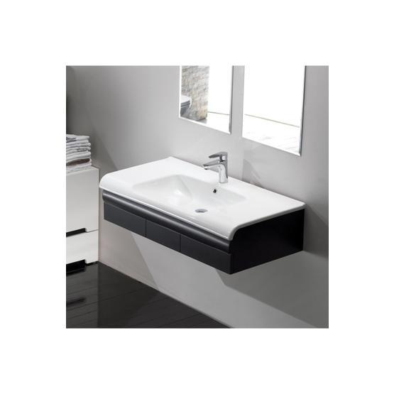 Turkuaz Anova Etajerli 80 cm Lavabo
