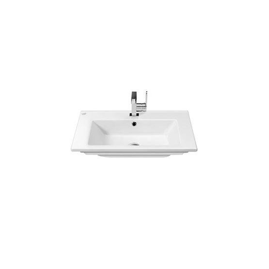 Turkuaz Arte Etajerli 65 cm Lavabo