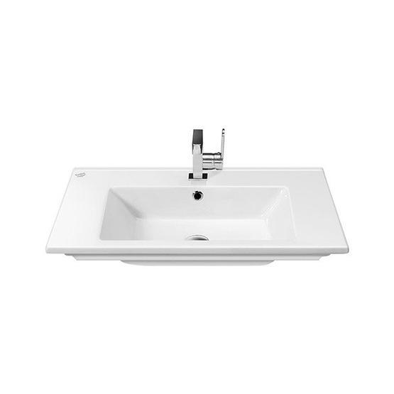 Turkuaz Arte Etajerli 75 cm Lavabo