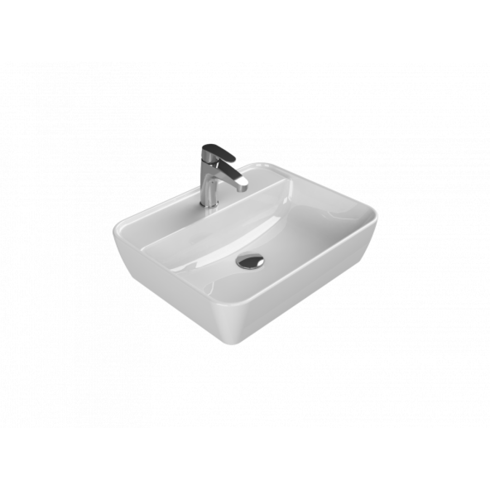 Turkuaz Cerastyle One Lavabo 55X45 Cm (Batarya Delikli) Lavabo Fiyatı