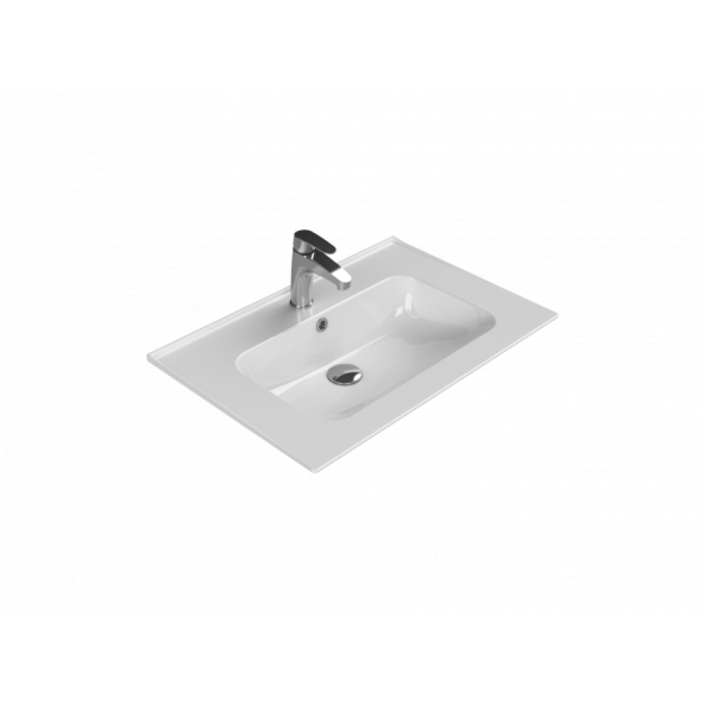 Turkuaz Cerastyle Turkuaz Blue Etajerli Lavabo 70X47 Cm Lavabo Fiyatı