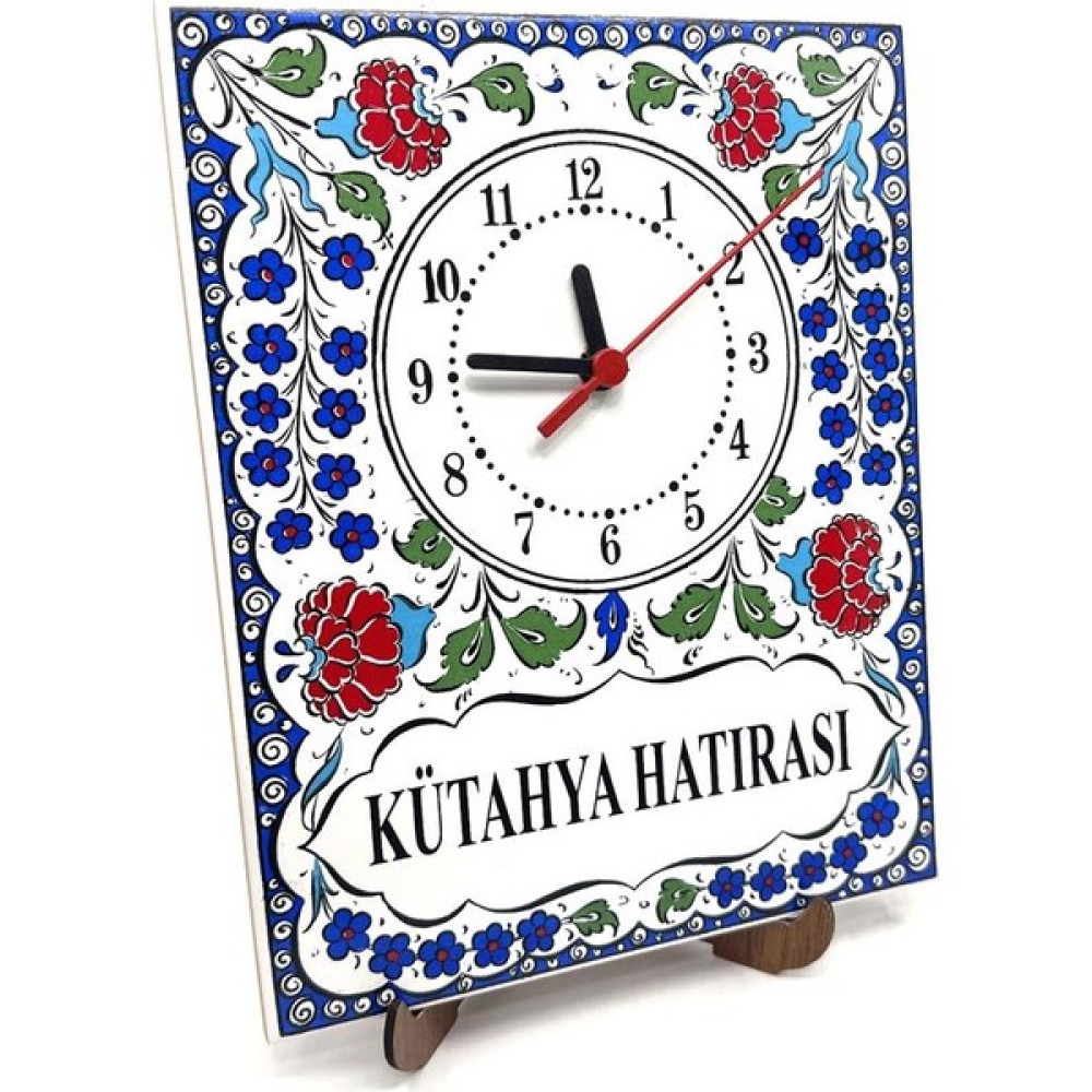 Turkuaz Çini El Sanatları Turkuaz El Sanatları Karo Saat - 1 Adet Oto Boyaları Fiyatı