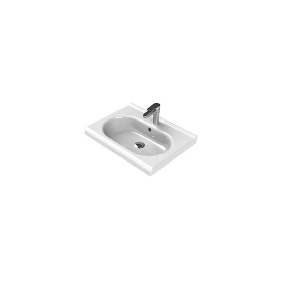 Turkuaz City Etajerli 60 cm Lavabo