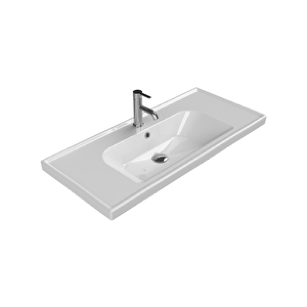 Turkuaz Frame 100 Cm Seramik Lavabo Lavabo Fiyatı