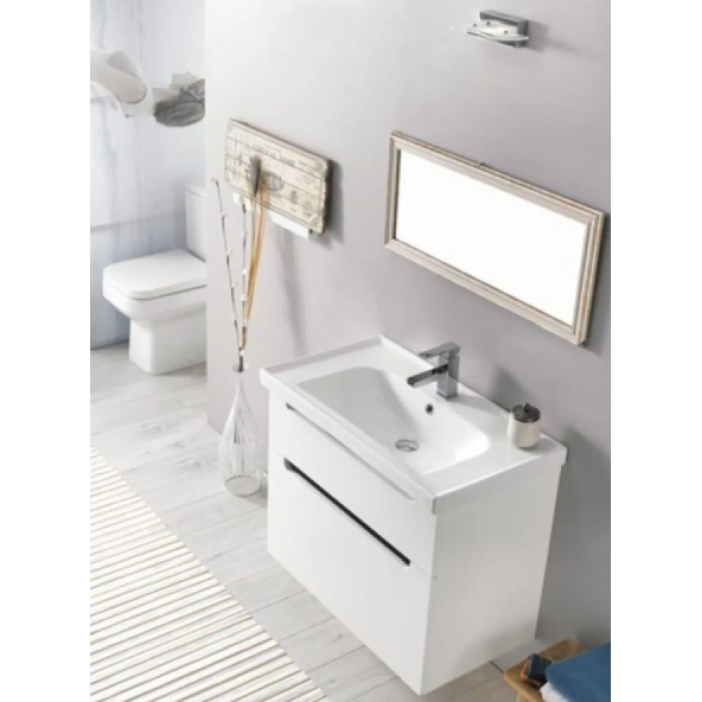 Turkuaz Frame 70X45 Cm Etejer Uyumlu Lavabo Lavabo Fiyatı