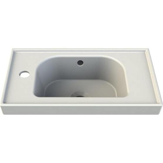 Turkuaz Frame Etajerli Dar 50 cm Lavabo
