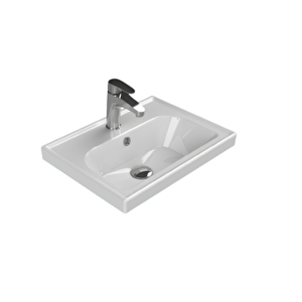 Turkuaz Frame Etajerli Lavabo 50 Cm Lavabo Fiyatı