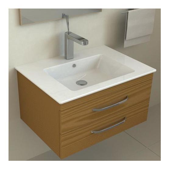 Turkuaz Ibiza Etajerli 71 cm Lavabo