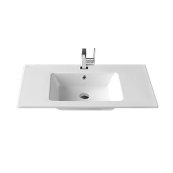 Turkuaz Ibiza Etajerli 91 cm Lavabo
