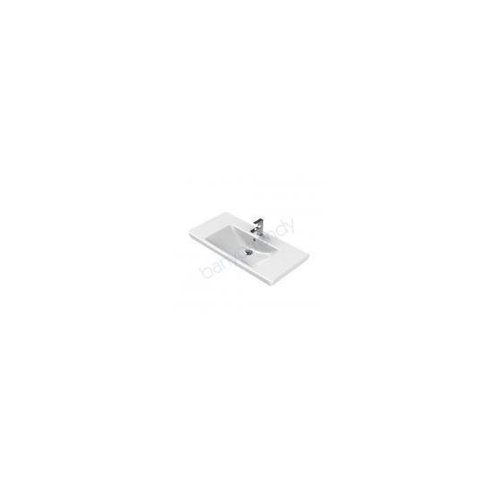 Turkuaz Porto Etajerli 95 cm Lavabo