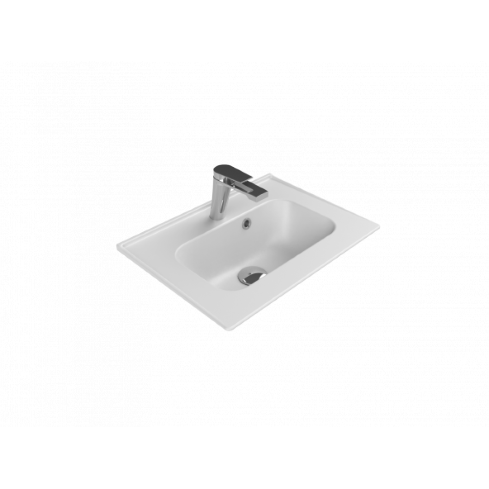 Turkuaz Seramik Cerastyle Blue Serisi 50 X 36 Cm Etajerli Lavabo Lavabo Fiyatı