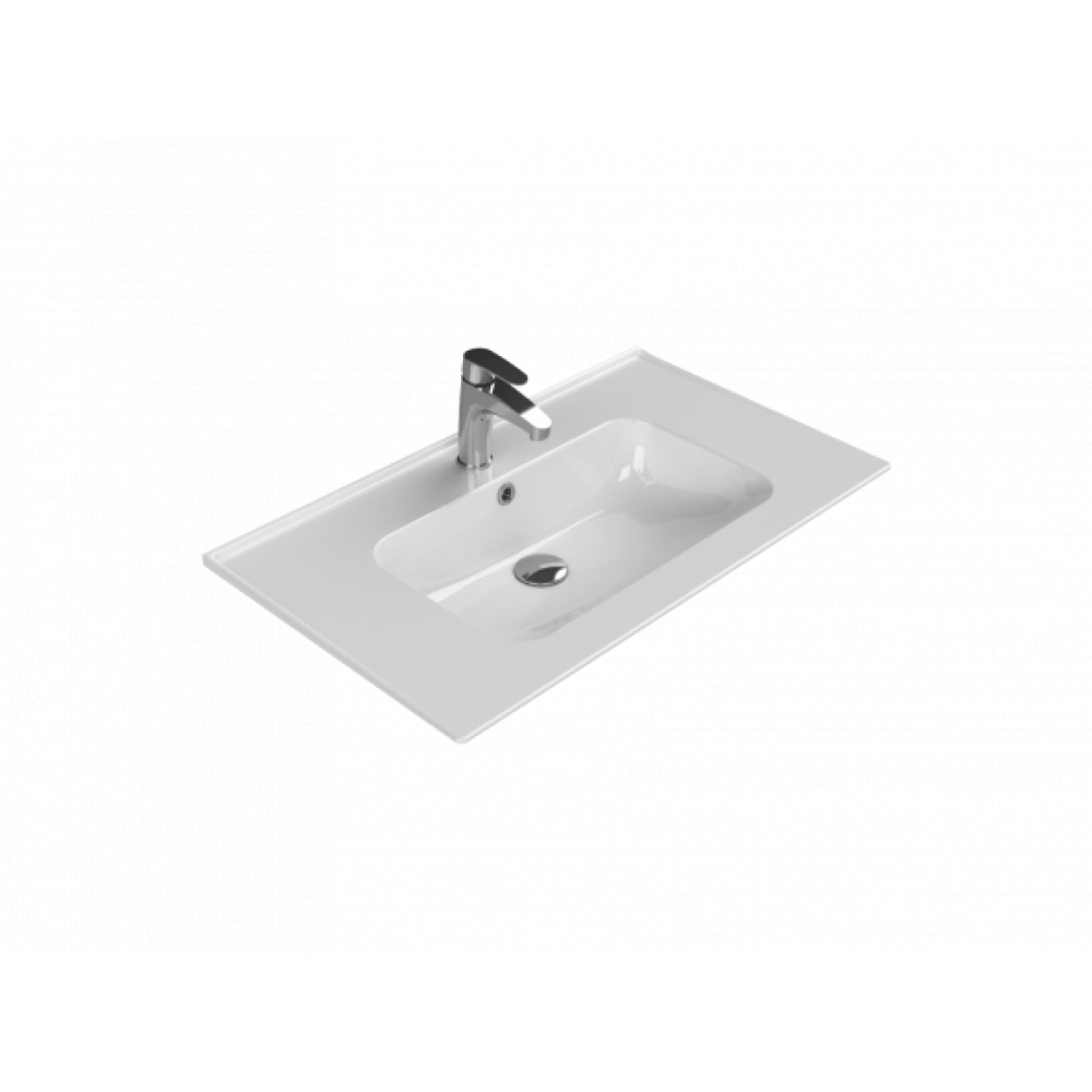 Turkuaz Seramik Cerastyle Blue Serisi 80 X 47 Cm Etajerli Lavabo Lavabo Fiyatı