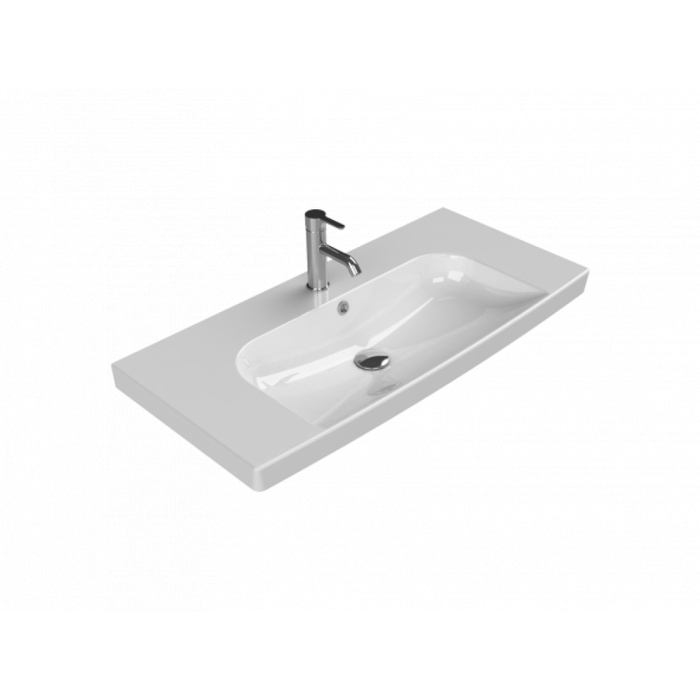 Turkuaz Seramik Cerastyle Roma Serisi 95 X 45 Cm Etajerli Lavabo Lavabo Fiyatı