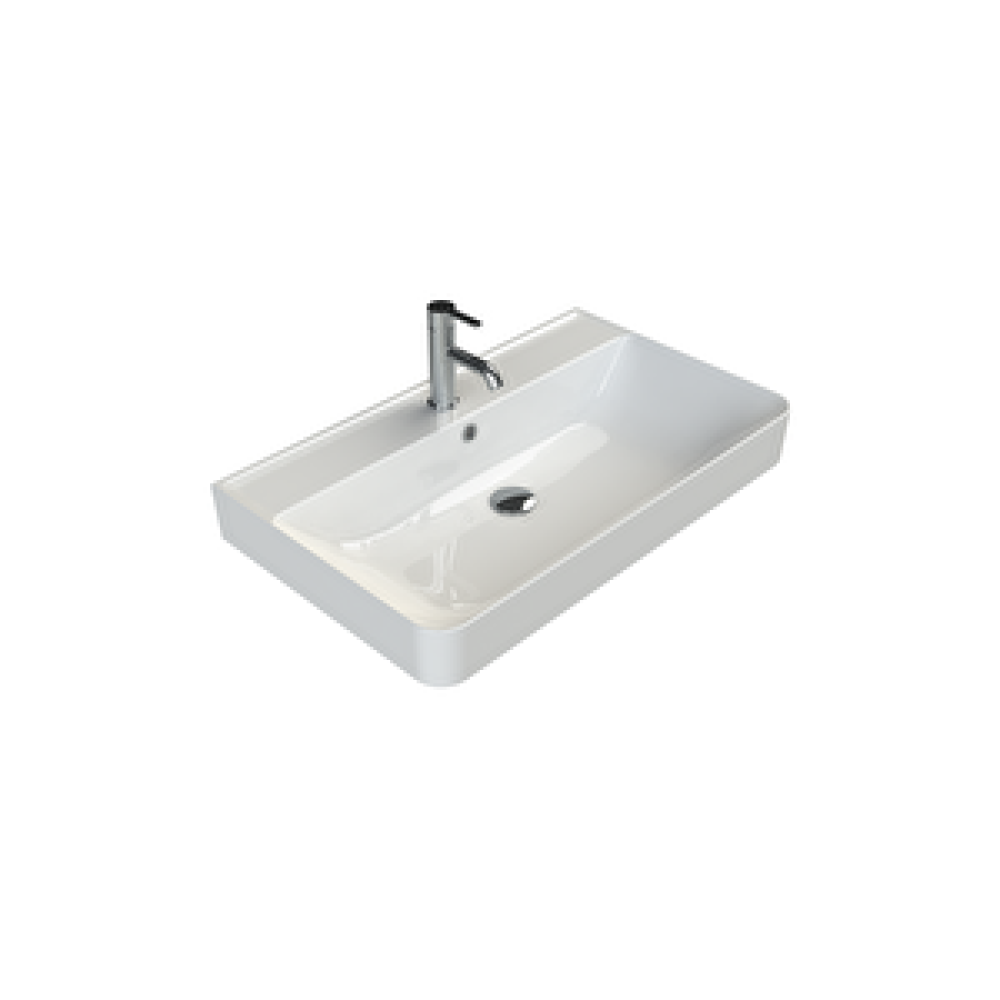 Turkuaz Seramik Hera Etajerli Lavabo 80x48 Cm Lavabo Fiyatı