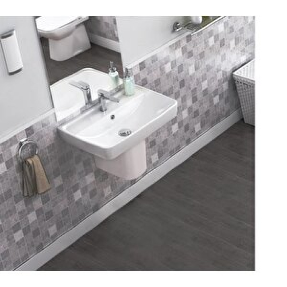 Turkuaz Seramik Turkuaz Cerastyle Duru Lavabo 50*40 Cm Ve Noura Yarım Ayak Lavabo Fiyatı