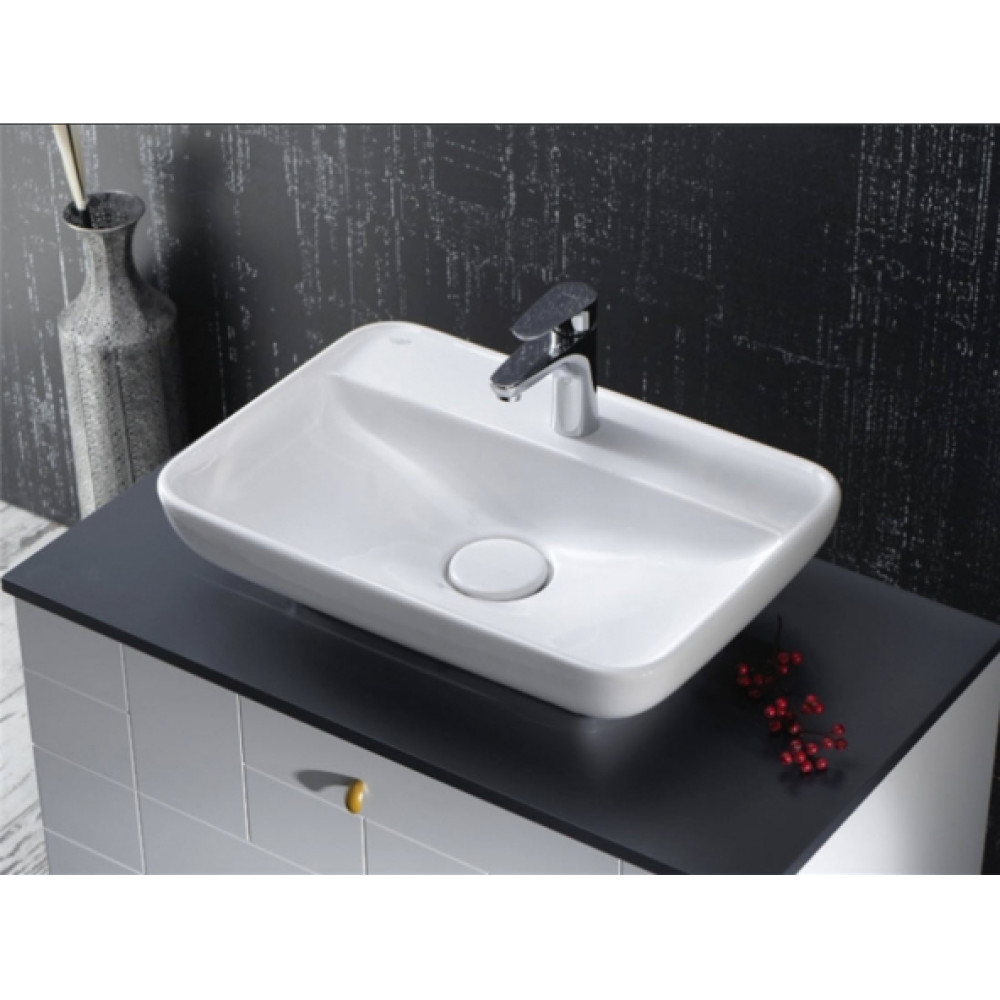 Turkuaz Seramik Turkuaz Cerastyle Lal Serisi Tezgah Ustu Canak Lavabo 60X42 Cm Lavabo Fiyatı
