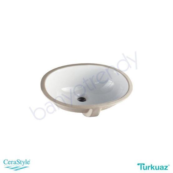 Turkuaz Tezgah Altı 48 cm Lavabo