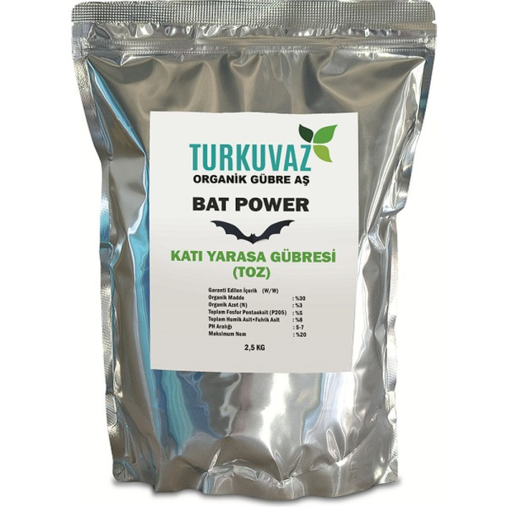 Turkuvaz 2.5 Kg. Turkuvaz Organik Mikron Toz Yarasa Gübresi (Katkısız) - Yeşil Oto Boyaları Fiyatı