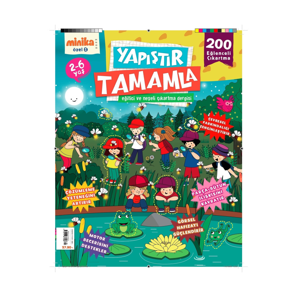 Turkuvaz Çocuk Yapıştır Tamamla 5 Aktivite & Eğitici Kitaplar Fiyatı