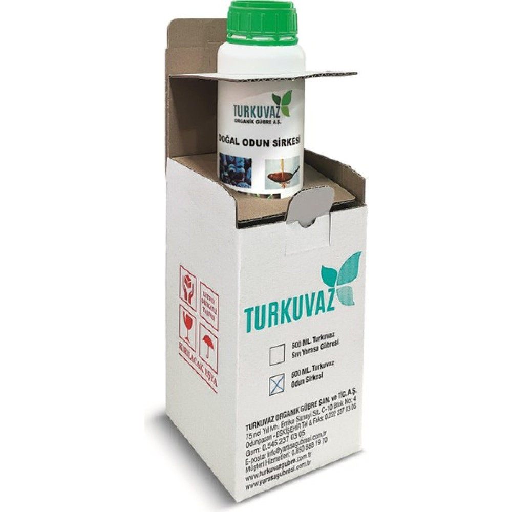 Turkuvaz Doğal Odun Sirkesi 500 Ml. - 500 ml Bitki Fiyatı