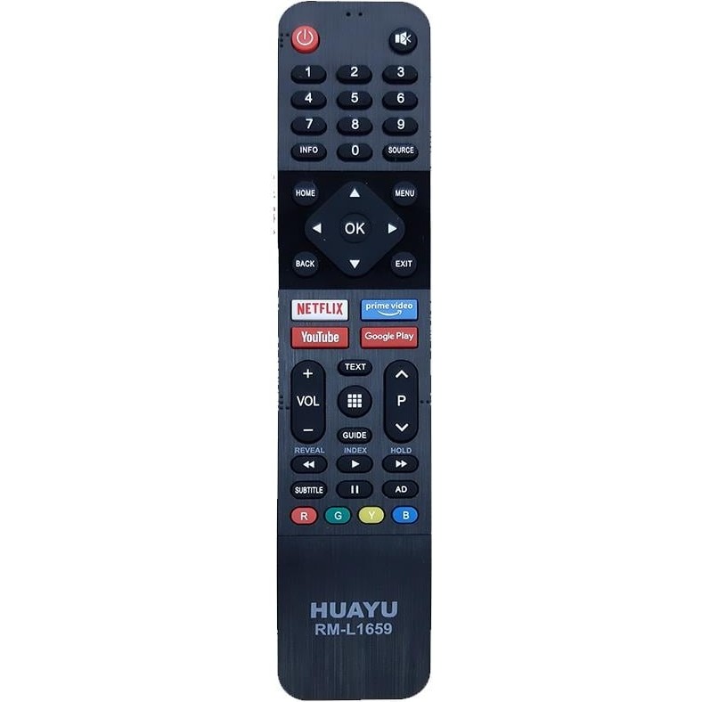 Turn Arçelik Beko Grundig Led Tv Kumanda Rm-L1659 Netflix Youtube - Siyah Diğer Fiyatı