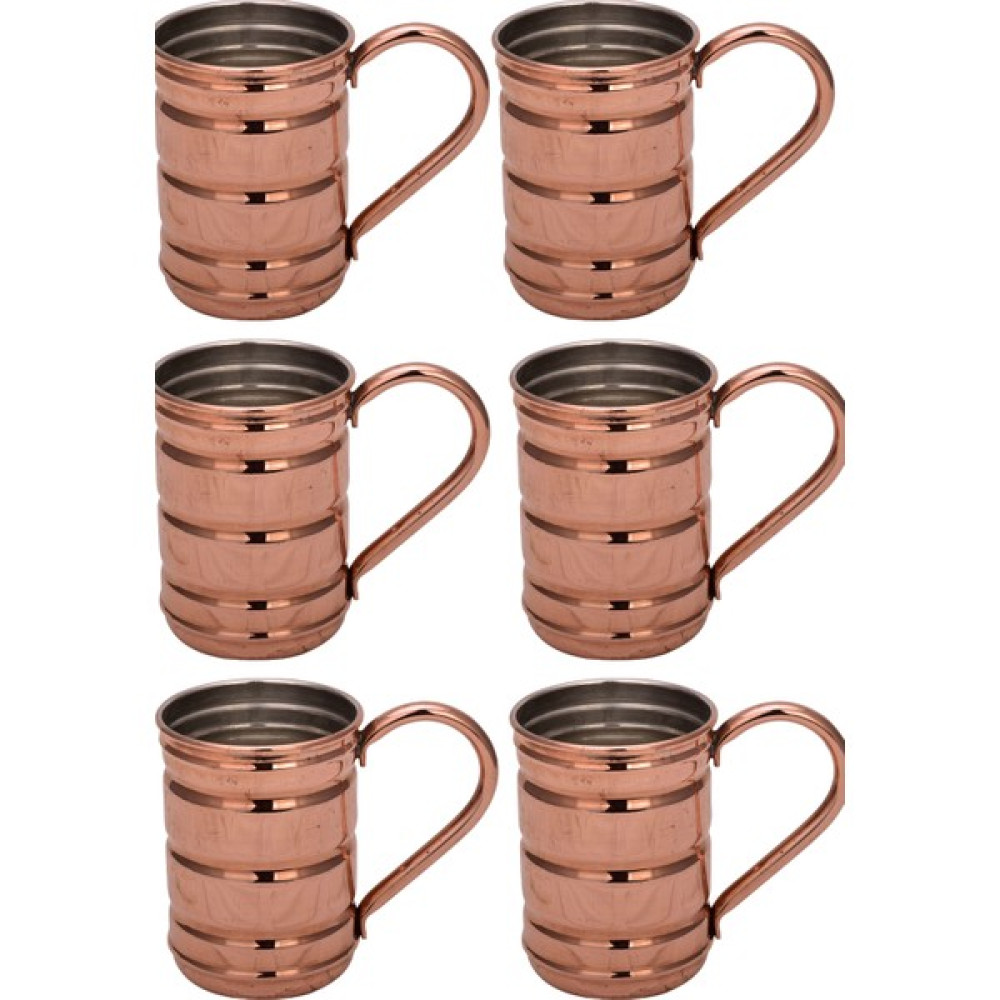 Turna Bakır Iskoç Bardak Düz 380 ml 6lı Takım Kırmızı TURNA0489-61 Fincan / Bardak / Kahve Takımı Fiyatı
