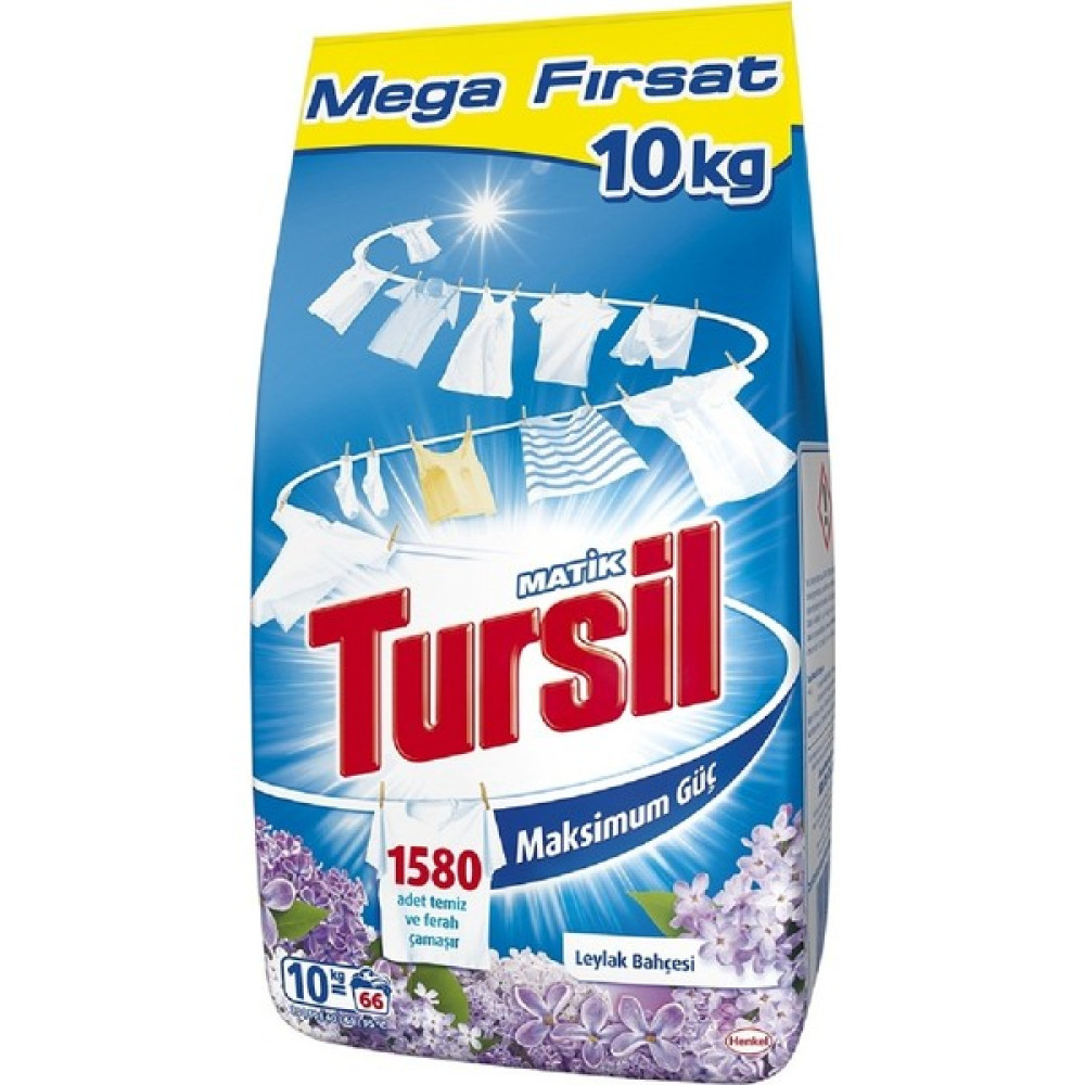 Tursil Matik Leylak Bahçesi Toz Deterjan 10 kg Çamaşır Deterjanı Fiyatı