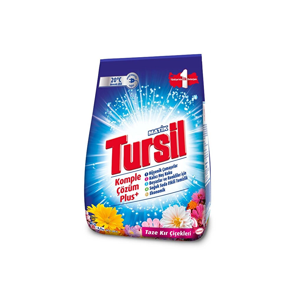 Tursilmatik Taze Kırçiçekleri 4,5 kg Çamaşır Deterjanı Fiyatı